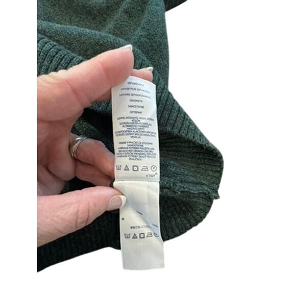 "CHAPS" Mens Long Sleeve Sweater SZ XL Elbow Patches 100% Cotton Grandpa Core - Picture 9 of 13